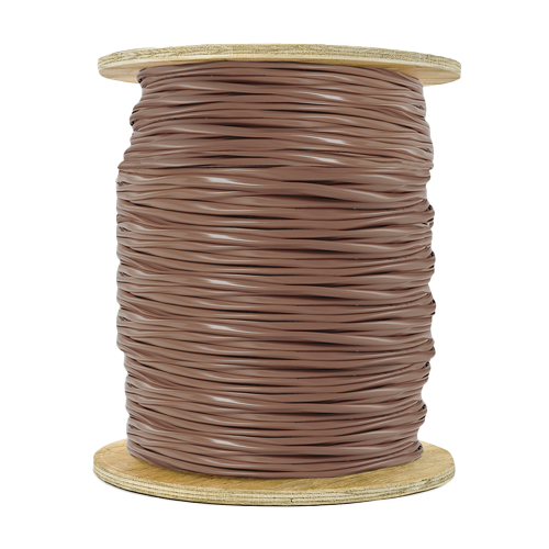 Genesis 18 awg 3 conductor thermostat wire solid copper cl2 low voltage hvac cable