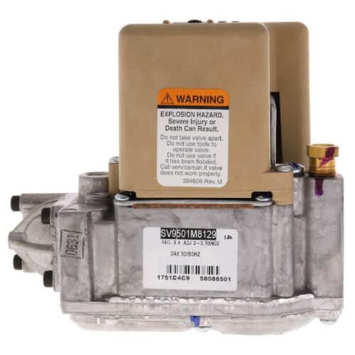 Sv9501m8129 honeywell gas valves jackson systems 10181