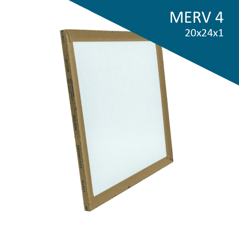 Koch 274200240 20x24x1 MERV 4 Disposable Fiberglass Air Filter