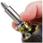 Klein Tools 32308 8-in-1 Multi-Bit Stubby Screwdriver