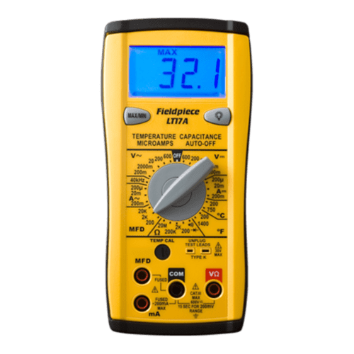 Lt17a fieldpiece electrical testing tools jackson systems 11823