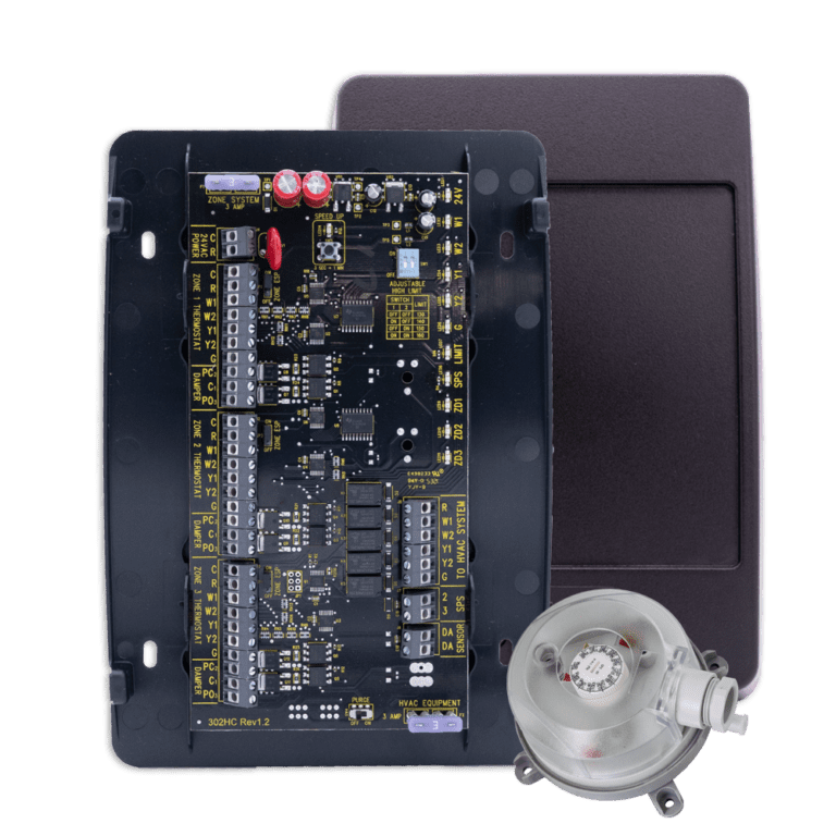 View of HVAC Zone Control Boards | Jackson Systems