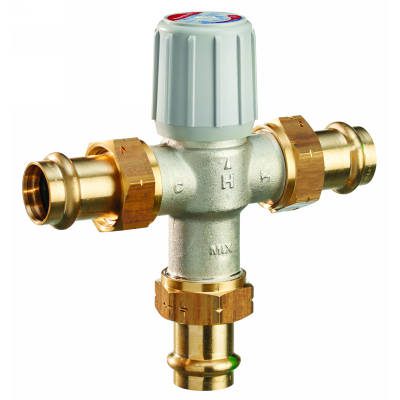 Resideo AM102R-UT-1 Mixing Valve For Heating Systems - 1 Union NPT, 70-180°F