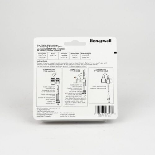 Q340A1090 Honeywell Thermocouples-Thermopiles Jackson Systems 7349