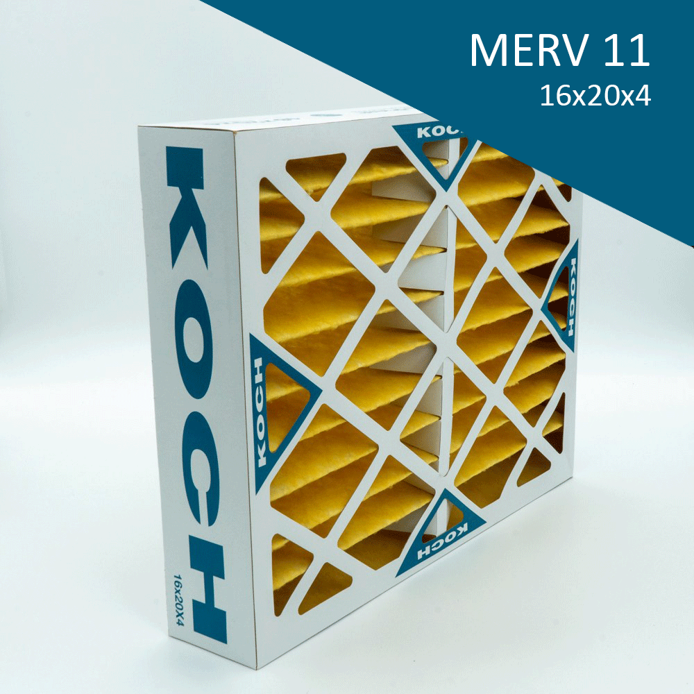 Koch 102499025 16x20x4 MERV 11 MultiPleat XL11 Air Filter