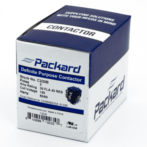 C230b packard contactors jackson systems 9412