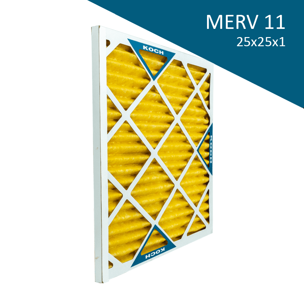 Koch 1020910140 25x25x1 MERV 11 MultiPleat XL11 Air Filter