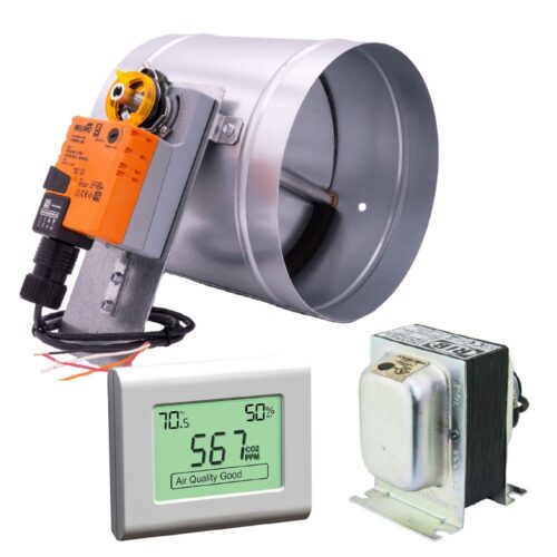 Io hvac modulating demand co2 ventilation kit