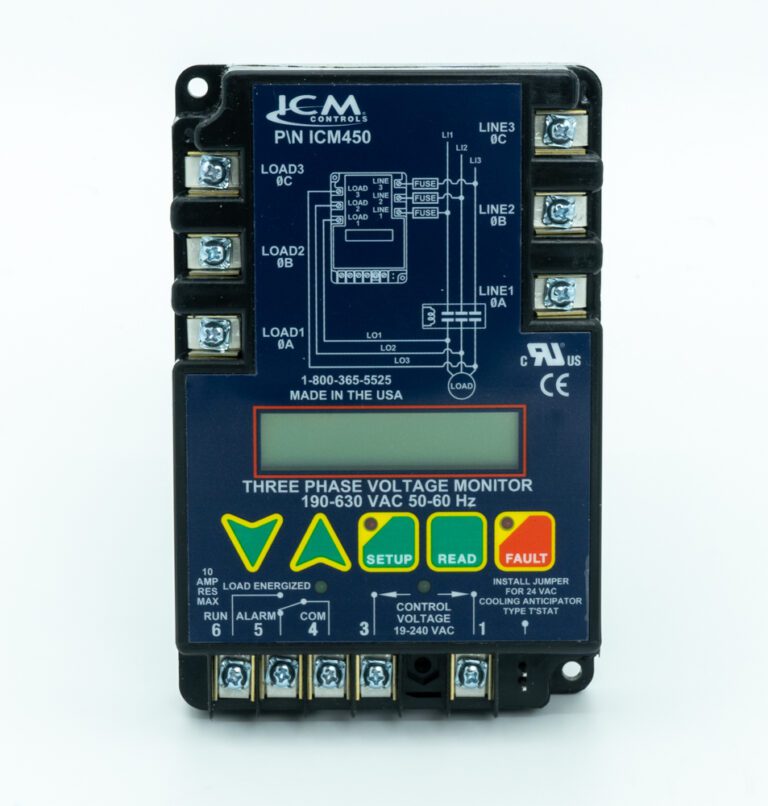 ICM Controls ICM450 Programmable 3Phase Line Voltage Monitor