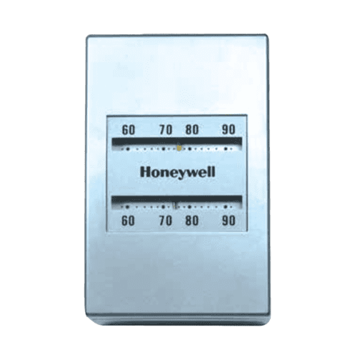 Honeywell tp971b2068/u pneumatic thermostat with satin chrome cover
