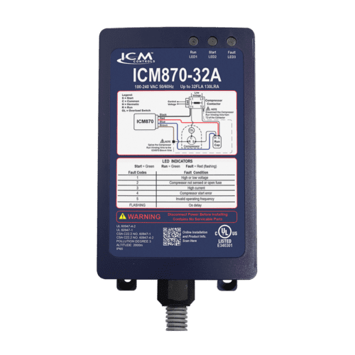 Icm870-32a icm controls furnace control boards jackson systems 13631