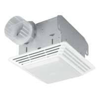 Broan 678 White 50 Cfm Ventilation Fan With Light, 2.5 Sones 10 678 broan-nutone fans jackson systems 13904