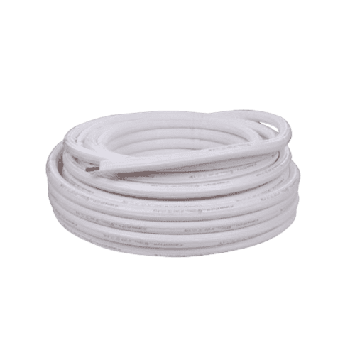 Diversitech wp1238-164 pre-insulated white pipe lineset, 164ft, 3/8 coil line, 1/2 insulation
