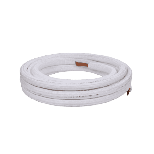 Diversitech wp1278-50 pre-insulated white pipe lineset, 50ft, 7/8 coil line, 1/2 insulation