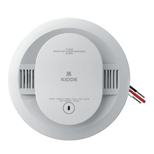 Kidde firex 21033086 cuac10yfex-v smoke & carbon monoxide alarm, hardwired with battery backup
