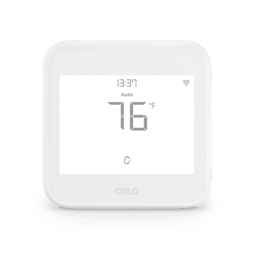 Cielo te102wa 2h/2c conventional, 4h/2c heat pump eco smart thermostat (white)