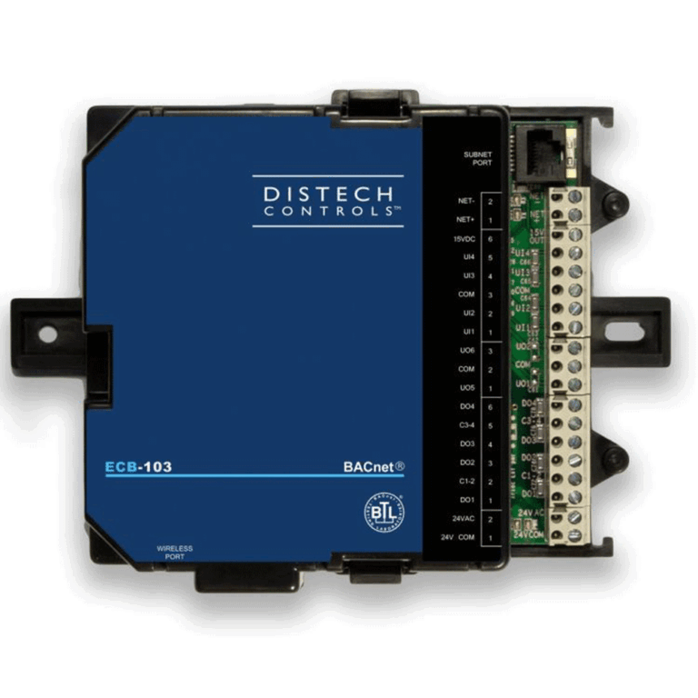 Distech ECB-103 BACnet B-ASC 10-Point Programmable Controller