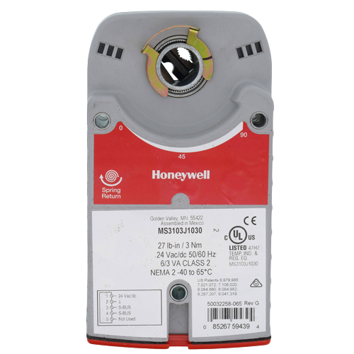 Honeywell Ms3103J1030 Direct Coupled Actuator 1 Ms3103j1030 honeywell actuators & accessories jackson systems 17229