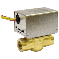 Honeywell V8043E1129 Flare Connection Zone Valve 1 V8043e1129 honeywell zone valves jackson systems 17918