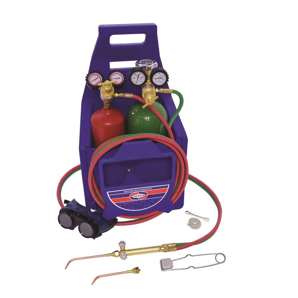 Uniweld Kc100P Centrion Basic Welding &Amp; Brazing Outfit Kit With 511 Carrying Stand 1 Kc100p uniweld soldering jackson systems 17982