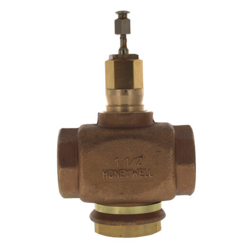 Honeywell V5011N1081 Two-Way Globe Valve 1 V5011n1081 honeywell mixing valve jackson systems 18298