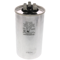 Carrier P291-7554R Dual-Run Capacitor – 75/5 F, 440 V, Round 11 P291-7554r carrier capacitors jackson systems 19773