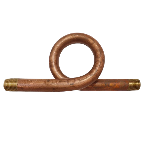 Conbraco 27-401-01 1/4&Quot; Male Npt Brass 180 Degree Steam Gauge Siphon Loop 1 27-401-01 conbraco industries accessories jackson systems 20266