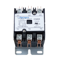 Carrier 72909 24V 40A 3-Pole Contactor 15 72909 carrier contactors jackson systems 20274