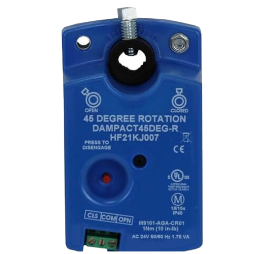 Carrier Dampact45Degr – 45° Round Damper Actuator For Precision Airflow Control 1 Dampact45degr carrier actuators & accessories jackson systems 20564
