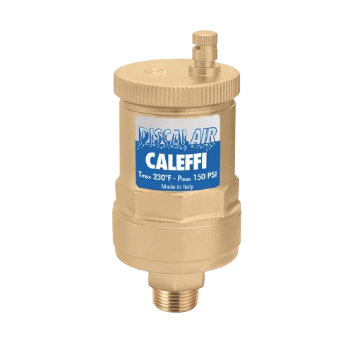 Caleffi 551004A Discal Air Vent 1/2&Quot; Femalenpt 1 551004a caleffi accessories jackson systems 24209