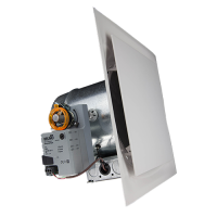 Io Hvac Controls Modulating Vav Diffuser With Thermostat Control For Draft-Free Airflow, Compatible With Z-2000 Panel And Z-2000-T Thermostat 1 Vd-xx io hvac controls unassigned jackson systems 14603