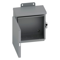 Eaton Type 3/3R Nema 3R Wall Mount Steel Electrical Enclosure, 12&Quot; X 12&Quot; X 6&Quot;, Hinged Cover, Gray 2 12126rhc eaton accessories jackson systems 24314