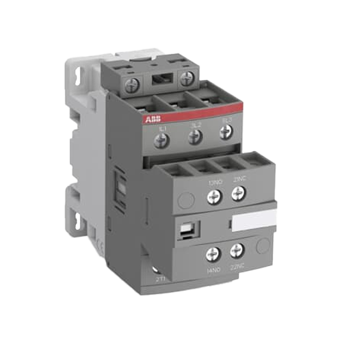 Abb Af26-30-11-13 26A 3-Pole Contactor 100-250V Ac/Dc Coil 1No+1Nc 1Sbl237001R1311 1 Af26-30-11-13 abb contactors jackson systems 24627