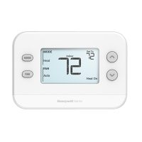 Honeywell Th1210U4001 Focuspro N100 Non-Programmable Thermostat 2H/1C Heat Pump + 1H/1C Conventional 7 Th1210u4001 resideo thermostats jackson systems 24659