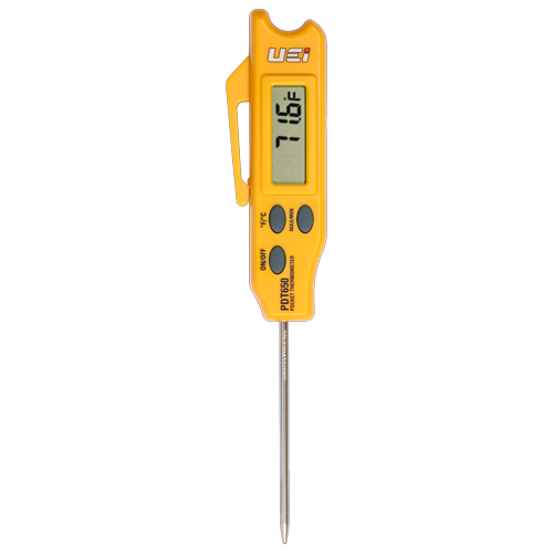 Uei Pdt650 Folding Digital Pocket Thermometer – Hvac/R Temperature Meter -58°F To 572°F 1 Pdt650 uei electrical testing tools jackson systems 24841