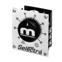 Maxitrol Td114E Discharge Air Temperature Selector 100–250 °F 12 Td114e maxitrol accessories jackson systems 25030