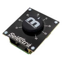 Maxitrol Td244P Panel Mount Space Temperature Selector 55–90 °F 7 Td244p maxitrol accessories jackson systems 25039