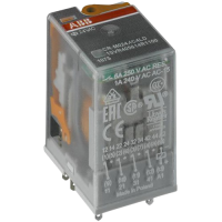 Abb 1Svr405611R000 12Amp Interface Relay With Blade Terminals 28 1svr405611r000 abb relays jackson systems 25283