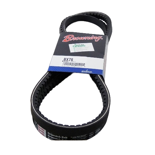 Browning Bx76 Gripnotch V-Belt 21/32&Quot; X 79&Quot; High-Efficiency Epdm Cogged Belt 1 Bx76 regal rexnord equipment:hvac replacement parts jackson systems 25300