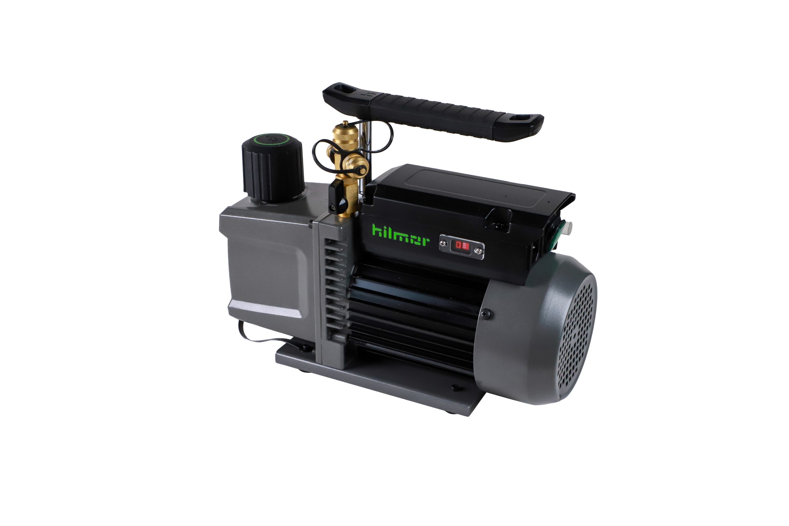 Hilmor 1948121 Two-Stage Rotary Vane Vacuum Pump, 5 Cfm, 25 Microns, With Oil 2 Hilmor 1948121 two-stage rotary vane vacuum pump, 5 cfm, 25 microns, with oil - image 2