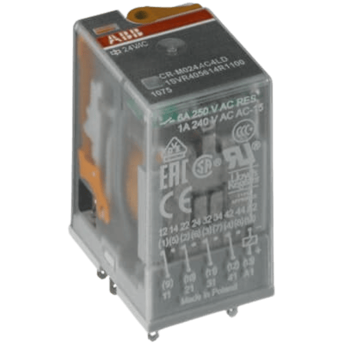 Abb 1Svr405613R2100 120V 6A Interface Relay 1 1svr405613r2100 abb relays jackson systems 25870