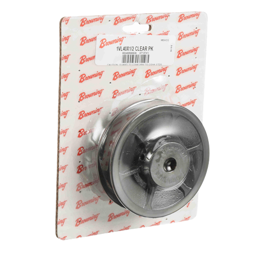 Browning 1Vl40X1/2 Clear Pk 3.75&Quot; Outside Diameter Single Groove Vl Cast Iron Sheave 1 1vl40x1/2 clear pk regal rexnord equipment:hvac replacement parts jackson systems 26171