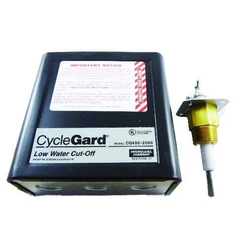 Hydrolevel Cg400-2090 24Vac Non-Cycling Steam Low Water Cut-Off With Automatic Reset And El1214 Sensing Probe 1 Cg400-2090 hydrolevel tools & other accessories jackson systems 27074