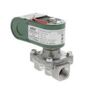 Asco K3A441V 1/2&Quot; Normally Closed Gas Solenoid Valve, 12–24V, 1/2 Psi Max 14 K3a441v emerson gas valves jackson systems 27297