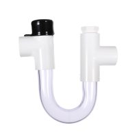 Asurity Dtk113 Drain Trap Kit, 3/4&Quot; Pvc, 1&Quot; Drop, Clear Pvc, Hvac Condensate 7 Dtk113 360image 01 front 1