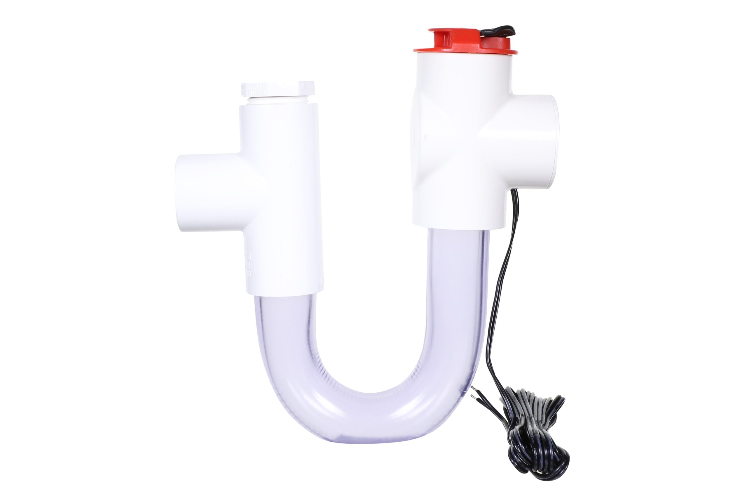 Asurity Dtk207 Drain Trap Kit With Float Switch &Amp; Cap, 3/4&Quot; Pvc, 1&Quot; Drop 1 Asurity dtk207 drain trap kit with float switch & cap, 3/4" pvc, 1" drop