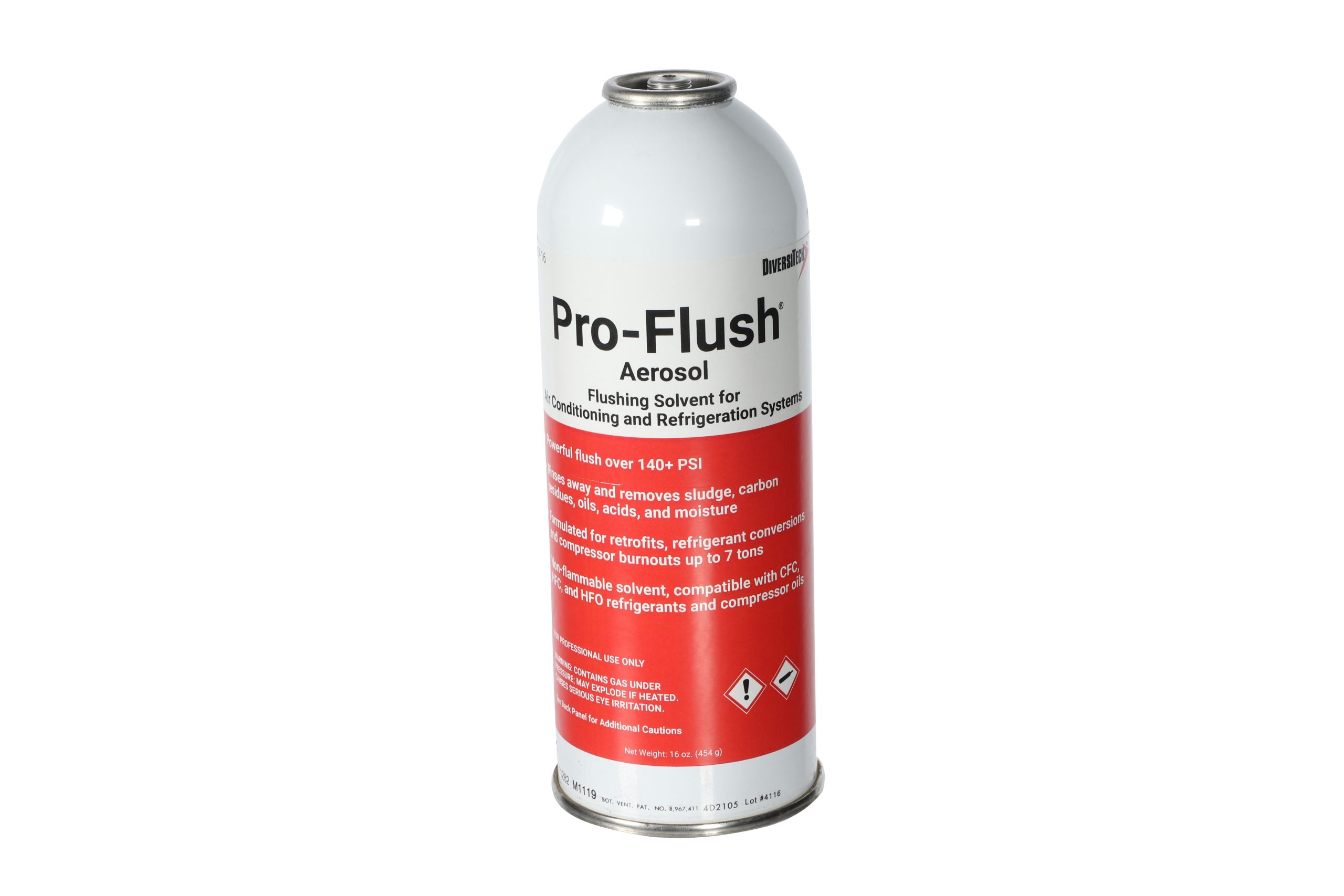 Diversitech Pf-Aer-16 Pro-Flush Aerosol Flushing Solvent, 1 Lb 1 Diversitech pf-aer-16 pro-flush aerosol flushing solvent, 1 lb