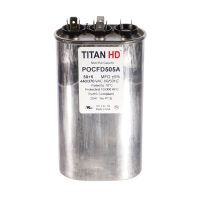 Packard Pocfd505A Titan Hd 50+5 Mfd, 440/370V, Oval Dual Run Capacitor 5 Pocfd505a front