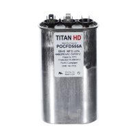 Packard Pocfd555A Titan Hd 55+5 Mfd, 440/370V, Oval Dual Run Capacitor 4 Pocfd555a front 1
