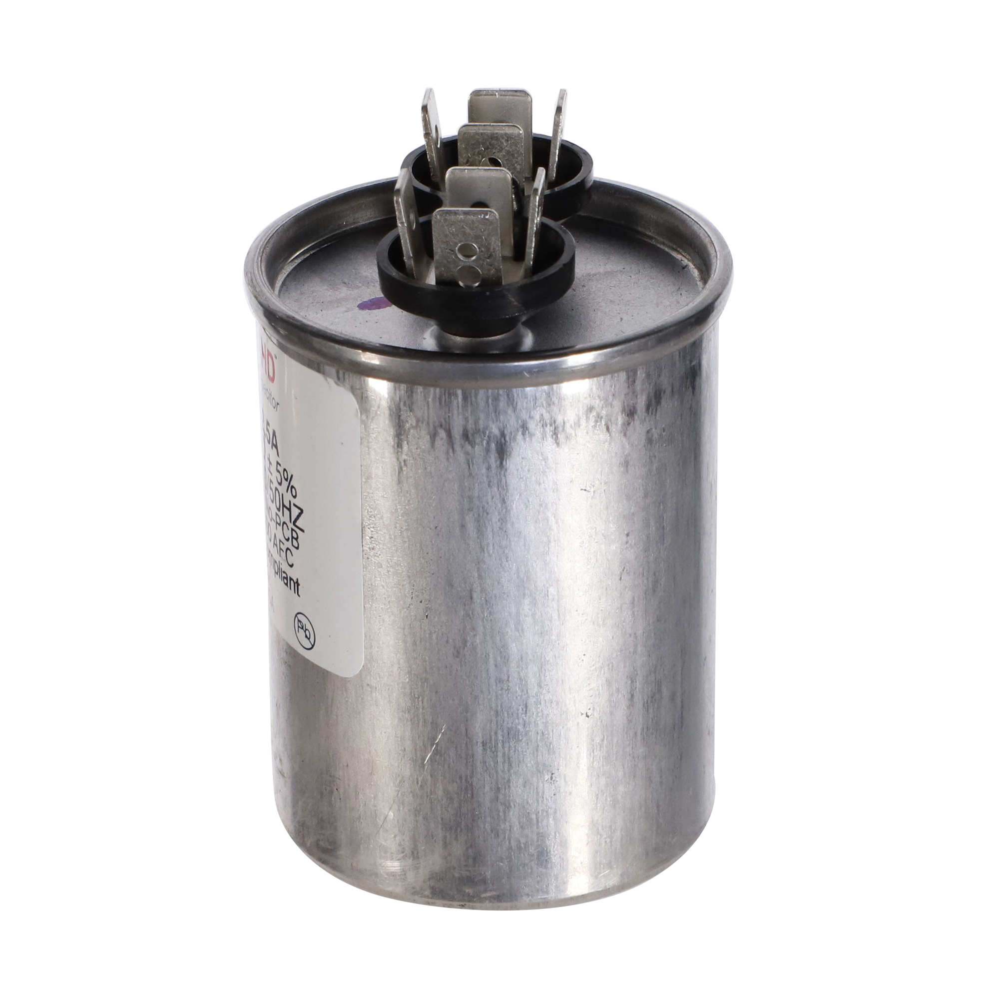 Packard Prc12.5A Titan Hd 12.5 Mfd, 370V, Round Run Capacitor 5 Packard prc12. 5a titan hd 12. 5 mfd, 370v, round run capacitor - image 5